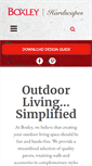 Mobile Screenshot of boxleyhardscapes.com